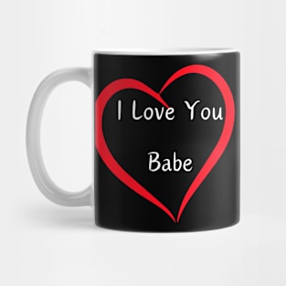 I Love You Baby Mug